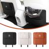 LJX1  Leather Car Anti-Kick Pad Seat Back Protector Storage Pockets For Mercedes Benz AMGW204 W205 W212 W213 W221 W177 W246 GLA GLC