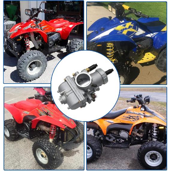 EATAKWARD 2 Stroke Carburetor Fits For Polaris Scrambler 400 Sport 400 400L Sportsman 400 Trail Blazer 400 Xplorer 400 400L Xpress 400, Replaces #
