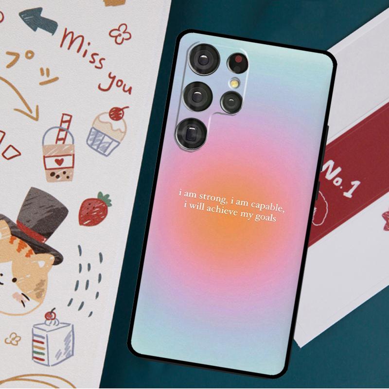 Ins Style Spiritual Angel Hippie Case For Samsung Galaxy S23 S20 FE S21 FE S22 Ultra Note 20 S8 S9 S10 Note 10 Plus Back Cover