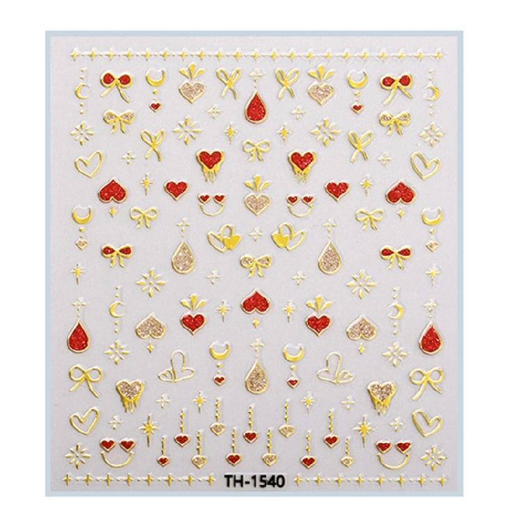 1 Sheet Spring Festival Nail Art Stickers for Women and Girls Traditional Chinese Designs Spring Festival Nail Decals