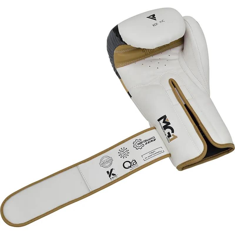 RDX F7 Boxing Gloves 10OZ Gold