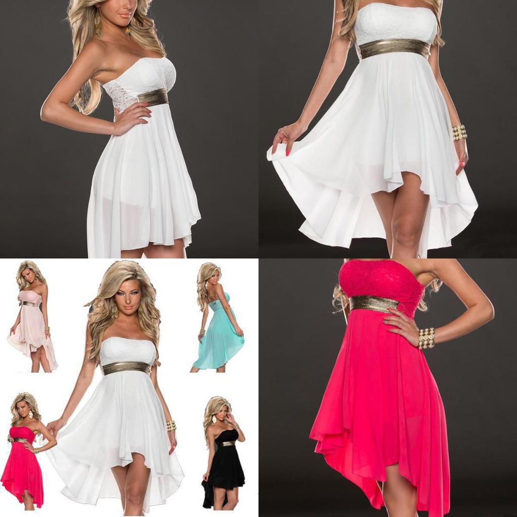 Elegant Women Ladies Strapless Chiffon Pleated High-waisted Bridesmaid Dress In Premium Quality Fabric For Timeless Style