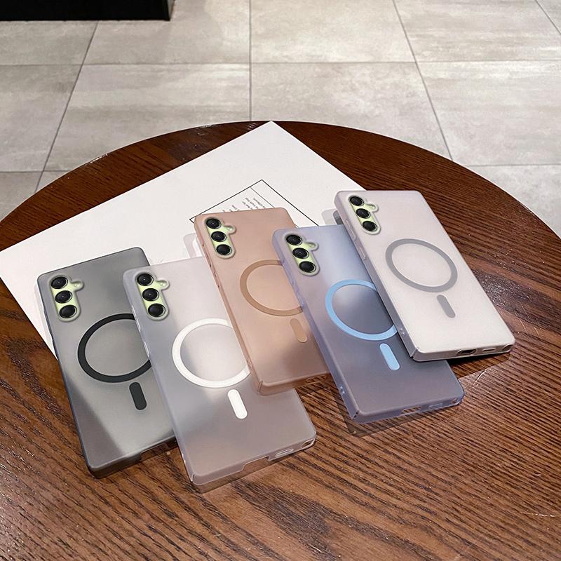 For Samsung Galaxy A16 4G/5G Magnetic Case Frosted PC Phone Cover