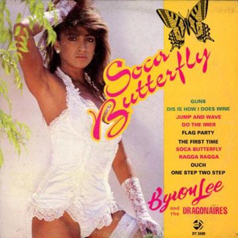 

LP Record BYRON LEE, DRAGONAIRES - Soca Butterfly DY34901 Dynamic 1994 Jamaica Latin Used