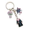 Graduation Themed Key Ring Bachelor Uniform Keychain Metal Keyring for Backpack and Purse Decoration Student Gift