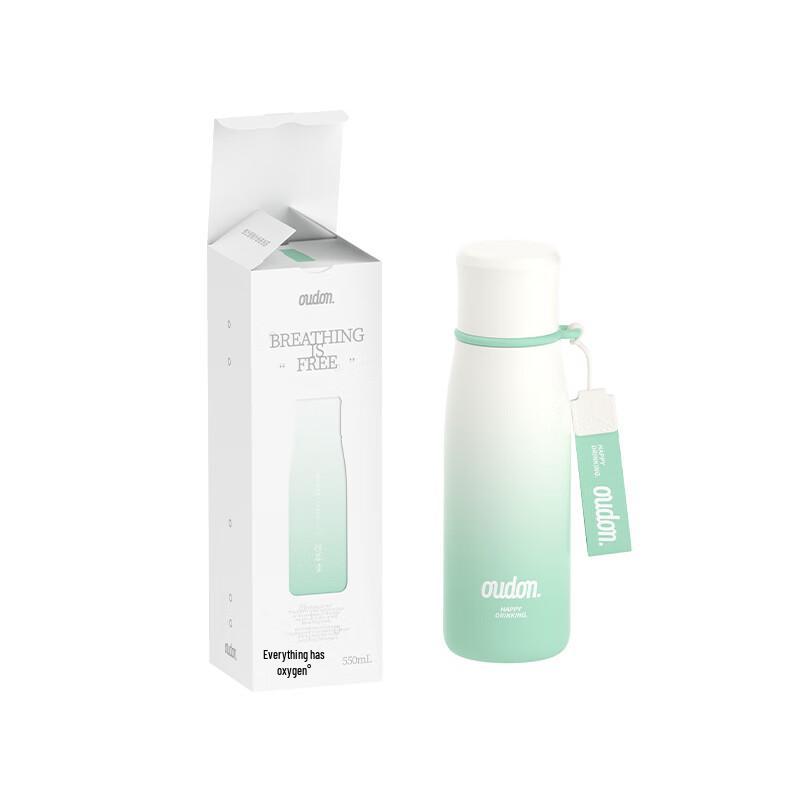 OUDON 550ml Magnetic Visible Stainless Steel Bottle