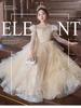 Girls' Princess Dresses: Medium/Large Fluffy Tulle Skirts for Piano Performances, Formal Gowns, and Winter Wear