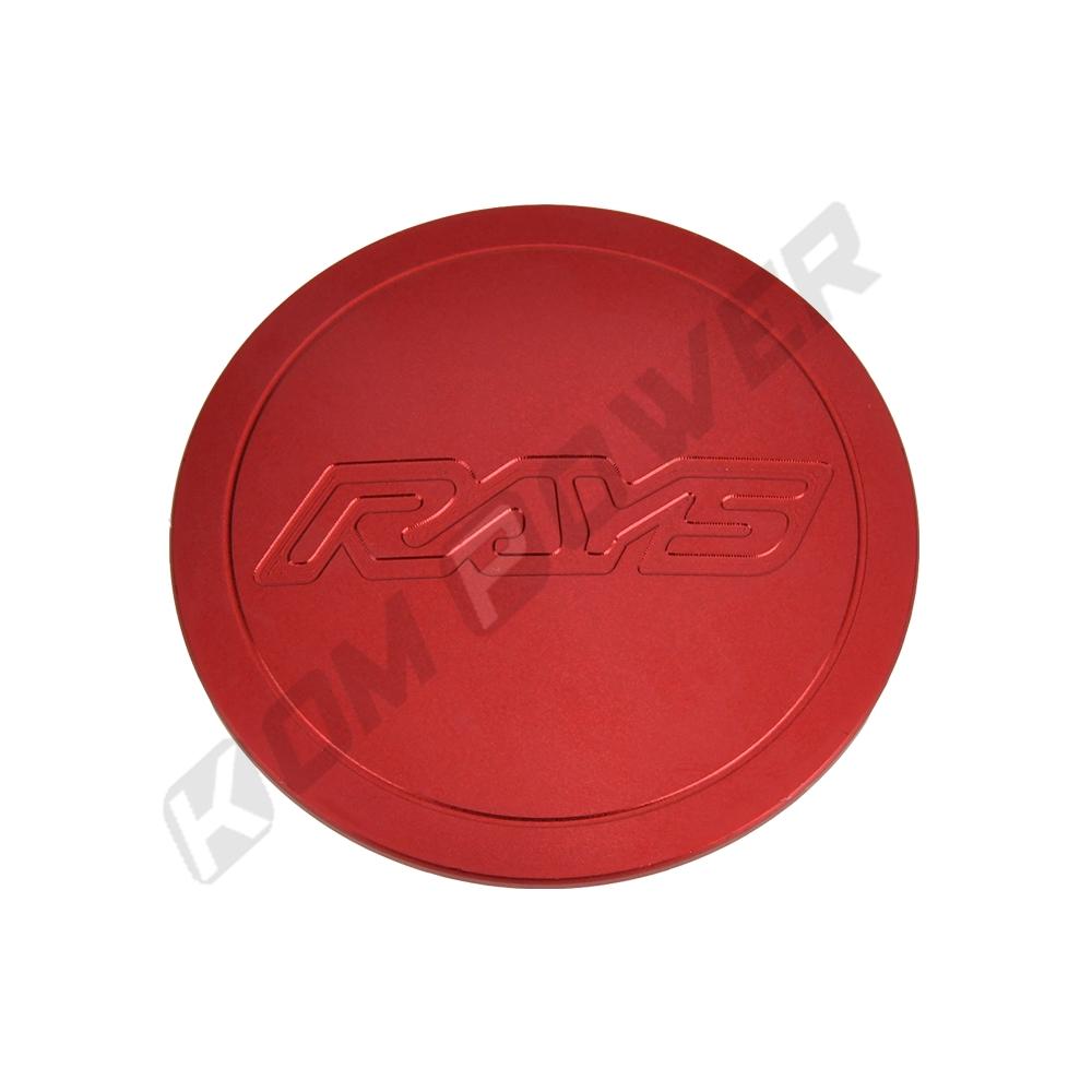 4-teilige Auto-Rennsport 3D VOLK RAYS Logo Felgenmitte 60MM 61MM 62MM Legierungsfelgenabdeckung Radkappen CE28 TE37 RE30 ZE40