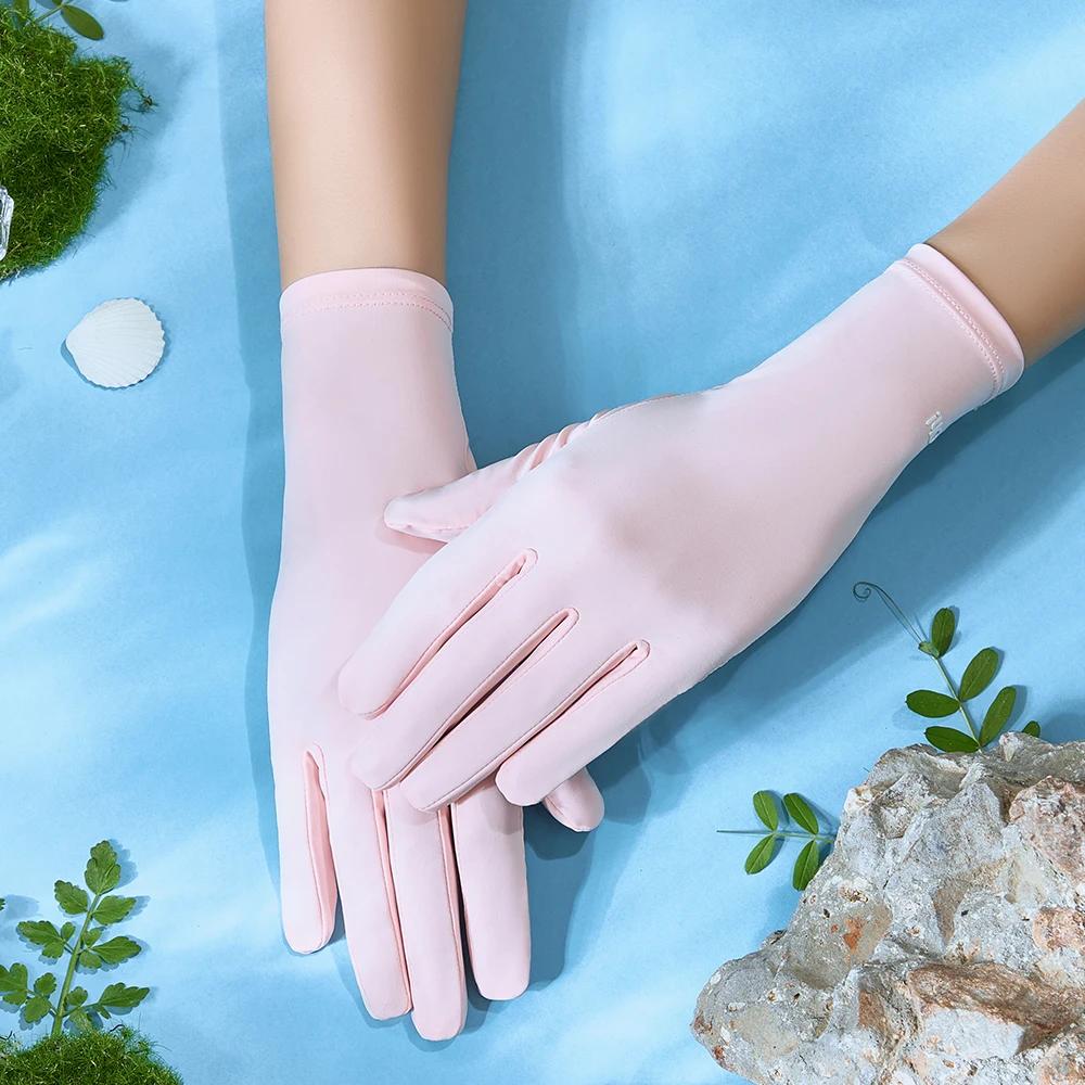 Sunscreen Breathable Gloves Sun Protection UPF1000+ Anti-UV Tech Ceramic Fabric Slip Glove for Outdoor Cycling Driving