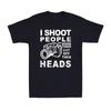 Photography I Shoot People Funny Photographer Camera Lovers Men's Cotton T-Shirt