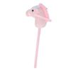 Hobby Horse Stick Toy 70cm Plush and PVC Cartoon Simulated Plush Handcrafted Hobby Horse