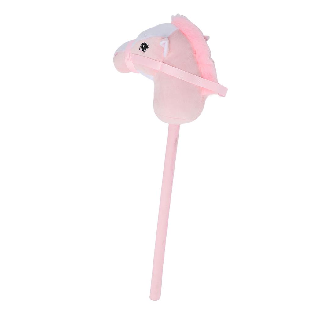 Hobby Horse Stick Toy 70cm Plush and PVC Cartoon Simulated Plush Handcrafted Hobby Horse