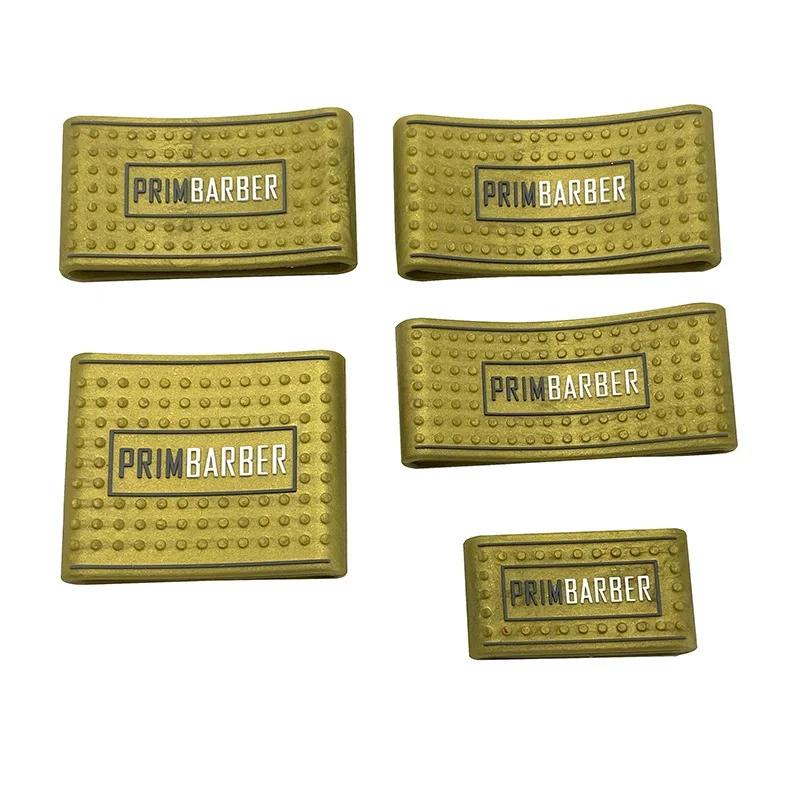 5Pcs/Set Professional Trimmer Grip Barber Hair Clipper Rubber Anti Slide Heat Resistance Sleeve Barber Hair Clipper Holder Tool