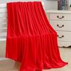 Polyester Soft Warm Solid Color Blanket Sleep Cover Rug for Home Bedroom Bedding