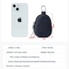 Cow Leather Key Holder Minimalist Case Wallet Coins Storage Case Mini Key Protector Multifunctional Universal Key Pouch