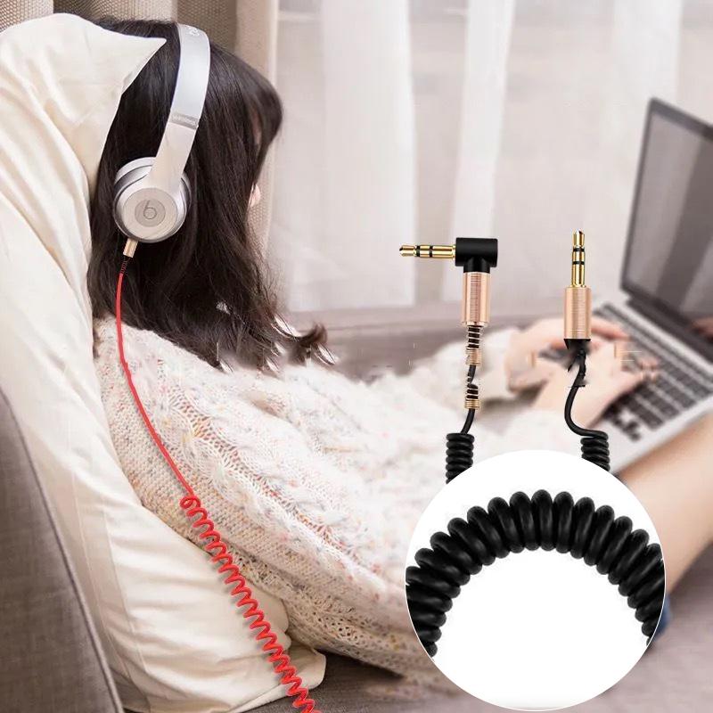 Suitable For 3.5Mm To 3.5Mm Audio Vehicle-Mounted Aux Audio Connection Cable