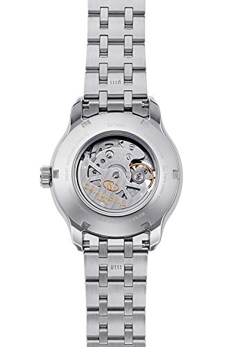 ORIENT STAR Automatic Skeleton Wristwatch RK-AV0B01S Open Heart Men's White Silver Japan Made