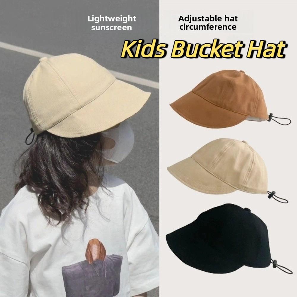 Korean Style Baby Sun Protection Hat Fisherman's Hat Children Fishman Hat  Spring Autumn