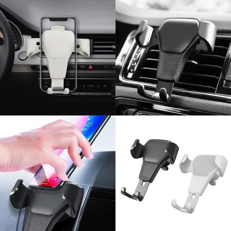 Car Phone Holder Mount Phone Mount Holder For Car Vent Air Vent Clip Never Blocking Cellphone Holder