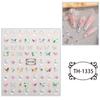 New Year Nail Art Stickers Bronzing Year of the Dragon Chinese Style Mahjong Cartoon Nail Stickers Decoration