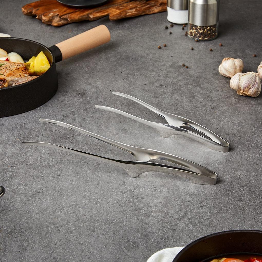 L-förmige Edelstahlpinzette mit verschiedenen Verwendungszwecken 28m_NK1721007