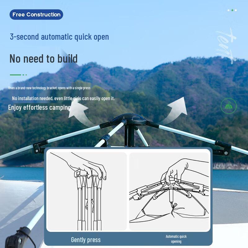 Yuzhan Portable Automatic Outdoor Camping Tent