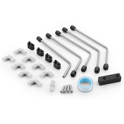Complete Stainless Steel Steam Vent Coolant Crossover Kit Engines Coolant Crossover Steam Vent Kit For LS1 LS2 LS3 LS6 LS7 LSX