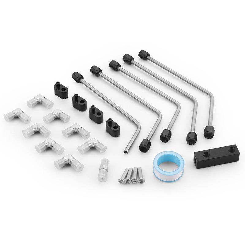 

Complete Stainless Steel Steam Vent Coolant Crossover Kit Engines Coolant Crossover Steam Vent Kit For LS1 LS2 LS3 LS6 LS7 LSX