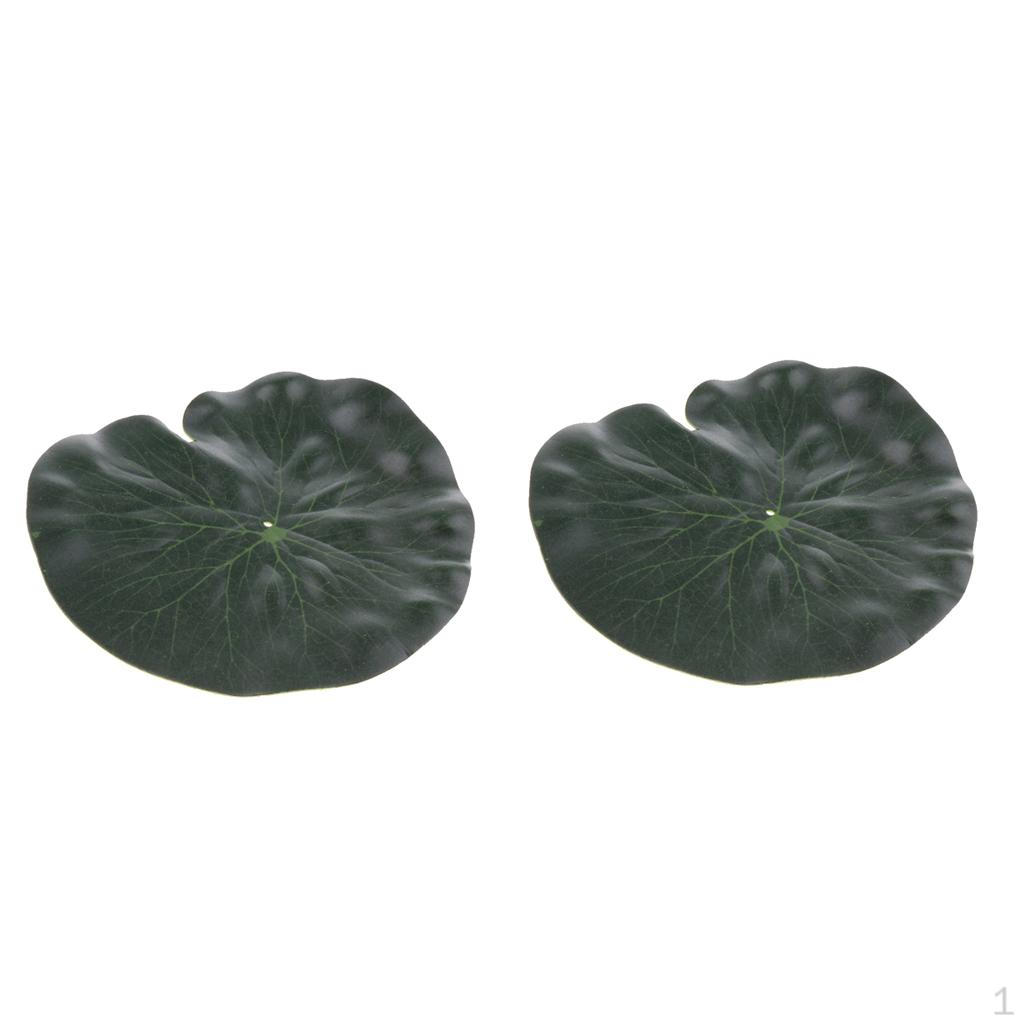 

Artificial Aquatic Lotus Background rations Aquarium 17CM