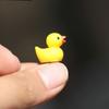 Mini Home Crafts Fairy Resin Animals Yellow ducklings Ornaments Miniature Figurine