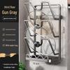Stainless Steel Kitchen Pot Lid & Storage Rack