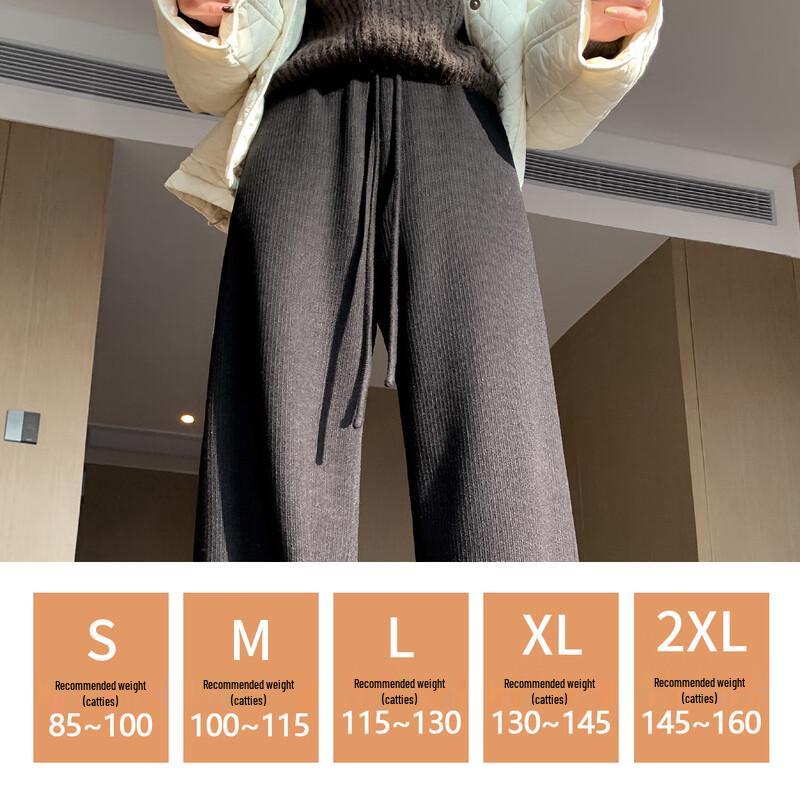 Women's Fleece-Lined High-Waist Wide-Leg Pants