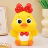 Savings Tank Little Yellow Duck Piggy Bank Decorative Duck Model Piggy Bank  Children/Kids