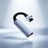 Quick Charging Headphone Adapter 2 in 1 Audio Adapter Type-C To 3.5mm Adapter  Charging Use