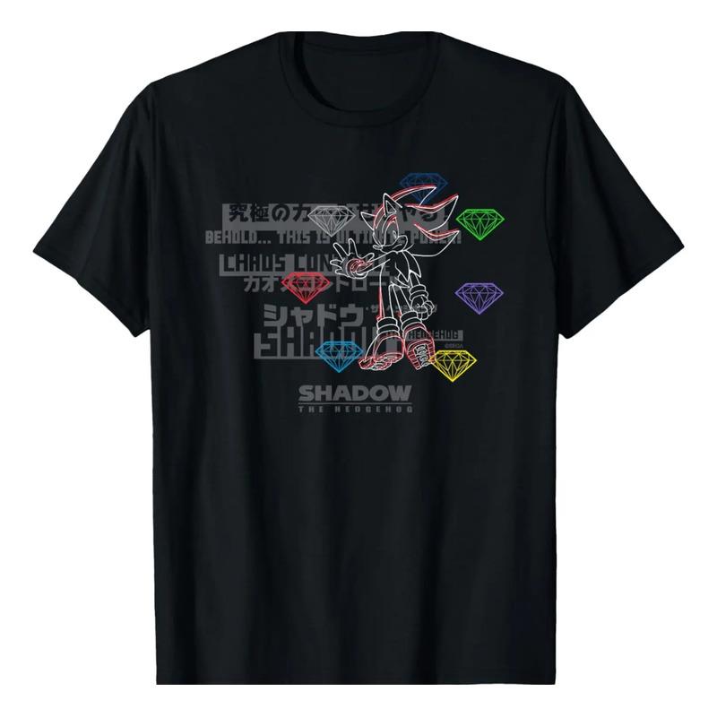 Camiseta De Sonic The Hedgehog, Shadow The Hedgehog, De Tipo S