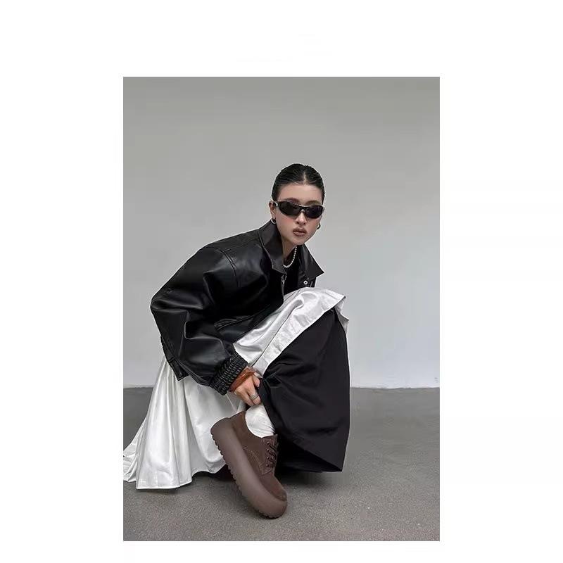 

2025 winter new thick-soled muffin bread shoes women s round head fashion small height increase versatile casual board shoes 40 темно-коричневого