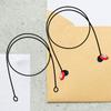 Outdoor Earplugs Earbud Lanyard Work Travel Sleep Connector Cord Anti-Lost Rope Silica Gel Earphone Strap