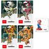 Amiibo Rouge amiibo Cid amiibo Chuli amiibo Yunbo da Legend of Zelda Inclui 4 adesivos originais & & & [Reino das Lágrimas] (As séries) [Bônus]