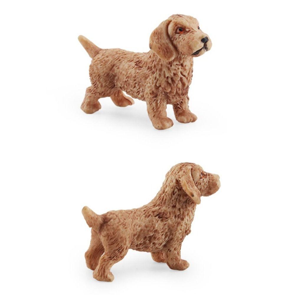 Puppy Figures Dog Animals Model Realistic Dog Action Figure Mini Dog Figurines  Kids Gift