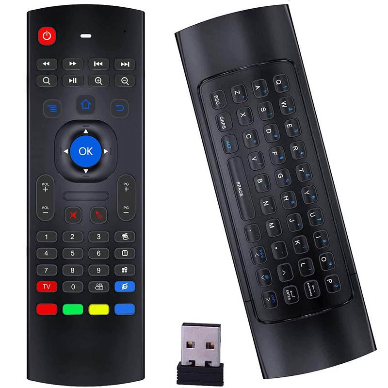 

New MX3 Air Mouse Mini Keyboard Wireless Remote 2.4G Multifunctional Fly Mouse with Infrared Learning for Android Smart TV Box