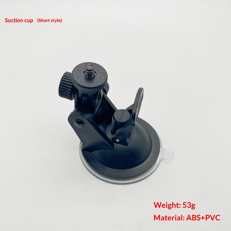 1 Set For 13 12 11 10 360 X3 X4 OSMO Action 5 Pro Camera Suction Cup Mount Car Glass Vehicle Windshield Holder