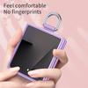 Shockproof Frosting Ring Phone Case for Samsung Galaxy Z Flip 7FE 6 5 4 3 Flip6 Flip5 ZFlip7 5G Fall Prevention Protective Cover