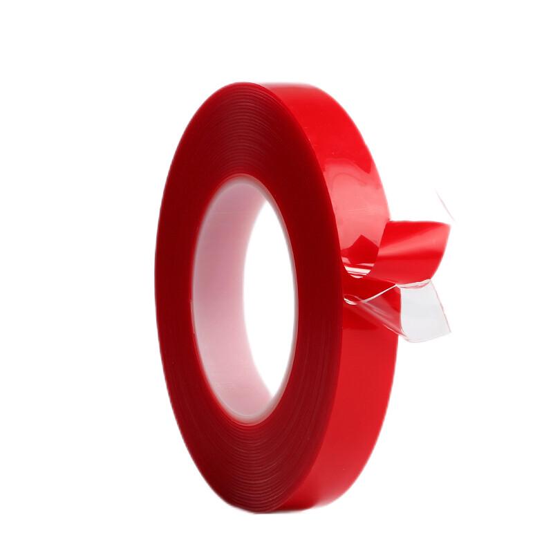 3J Strong Transparent Acrylic Double-Sided Tape, 3mm x 10m (4 Rolls)