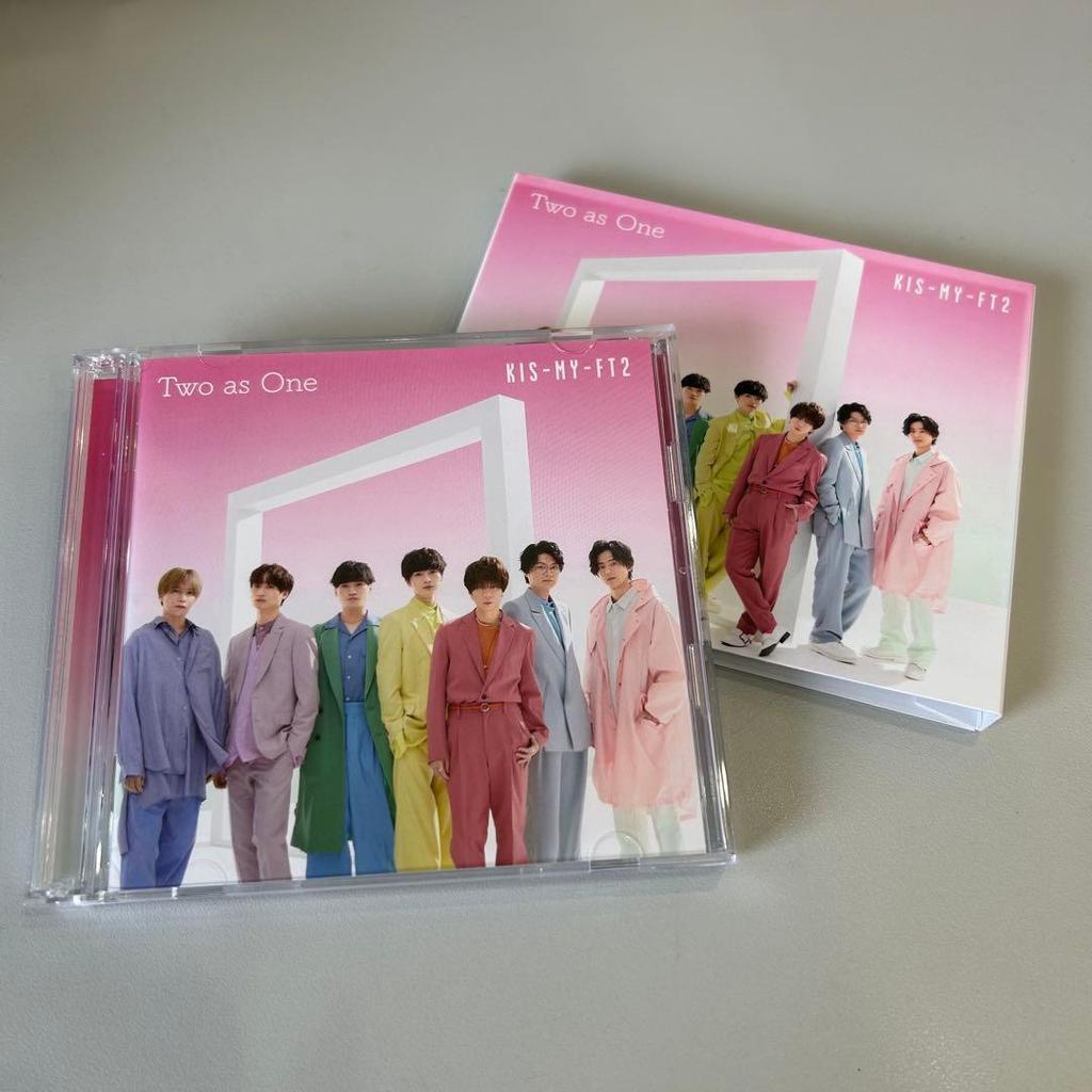 Used Kis-My-Ft2 Two As One 3-Disc CD Set Bundle