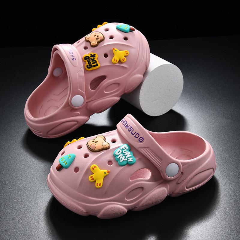 Versatile Girls Cartoon Eva Sandals For Summer Adventures With Comfy Nonslip Design Breathable
