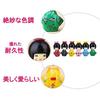 NOELAMOUR Kokeshi Doll Kimono Small Japanese Figurine Gift Foreigners Souvenir Decoration (Set 6 Colors Figures)