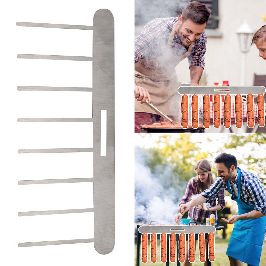 Hotdog & Marshmallow BBQ Forks, Barbecue Skewer Forks Hot Dog Grill Holder Sausage Cooker Camping Cooking Tools For Grill