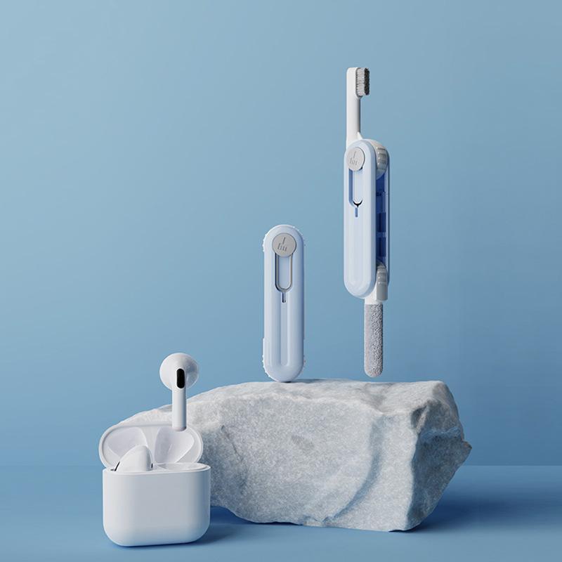 

Multifunctional Portable Headphone Organiser Cleaning Pen сірий колір