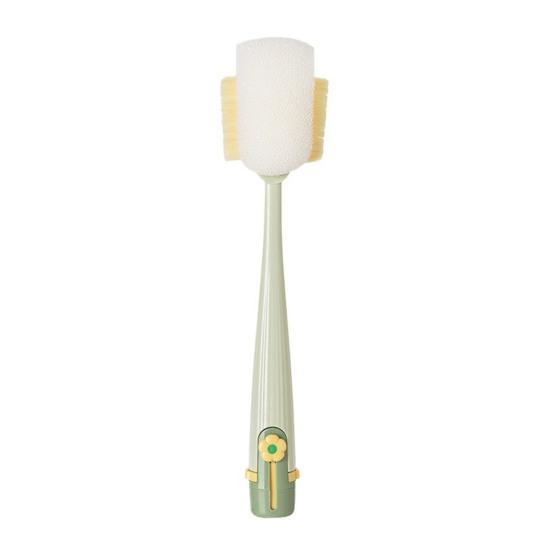 1/2Pcs 5-In-1 Bottle Cleaning Brush Long Handle Multi-Function Insulation Cups Brush Portable Straw Bottle Cleaner