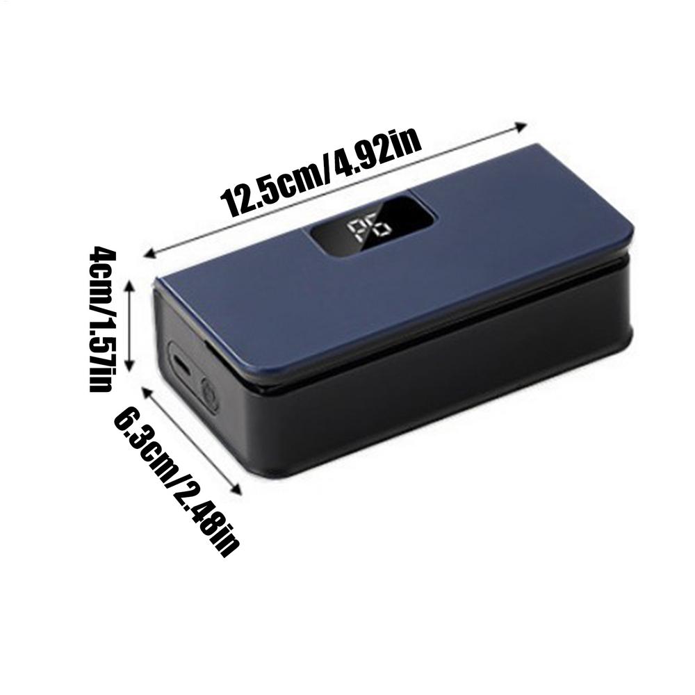 Bag Sealer Mini Plastic Bags Sealer 6-Mode Rechargeable Packaging thermal Sealing Machine Portable Home Food Storage Bag Sealer синий